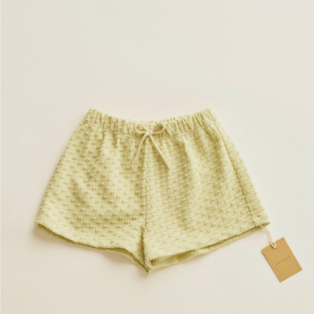 Brand New With Tag ZARA TIMELESZ - Pop Corn Knit Shorts